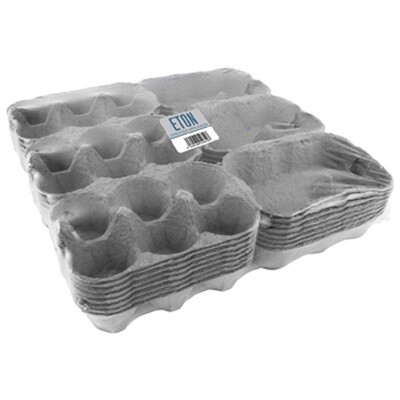 ETON Egg Box Plain Grey - 24 Pack