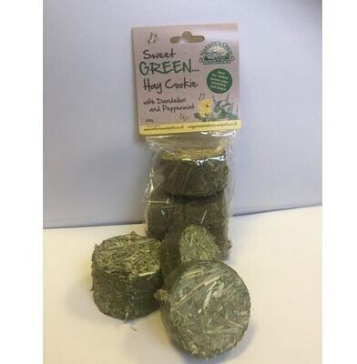 Sweet Green Hay Cookies Dandelion and Peppermint 200g