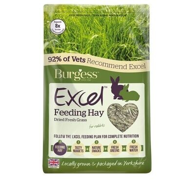 Burgess Excel Dried Fresh Grass 1kg