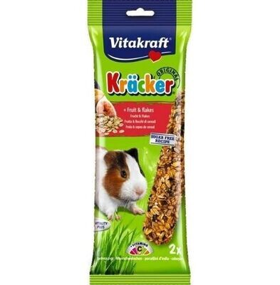 Vitakraft Kracker Fruit Flakes Guinea Pig (2Pk)