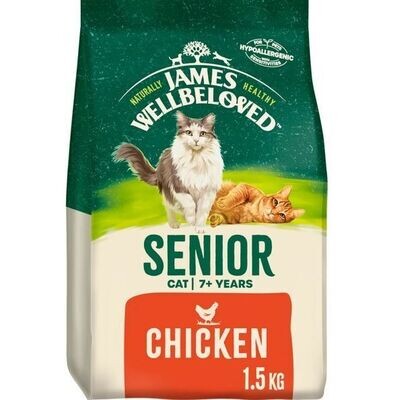 James Wellbeloved Cat Senior Chicken 1.5kg