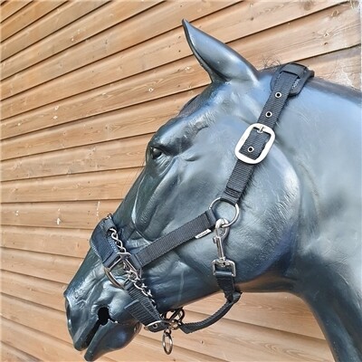 Control Comfort Head Collar With Chain
