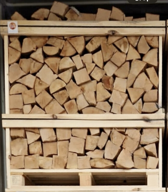 Large Crate of Premium Kiln Dried Beech Logs