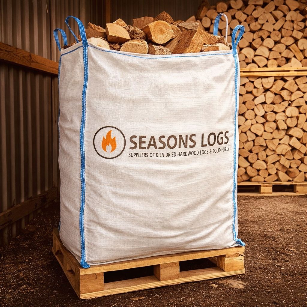 XL Bulk Bag of Kiln-Dried Birch & Oak Logs
