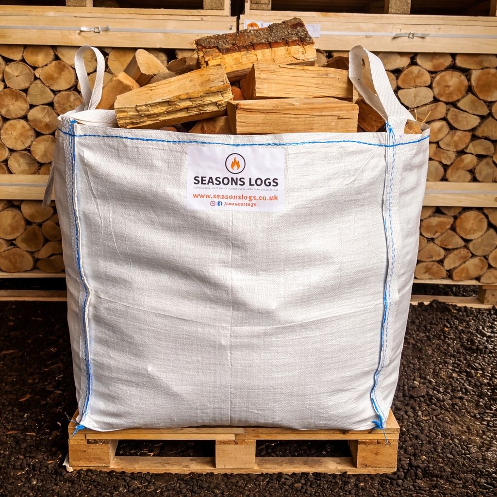 Standard Bulk Bag – Kiln-Dried Birch & Oak Logs