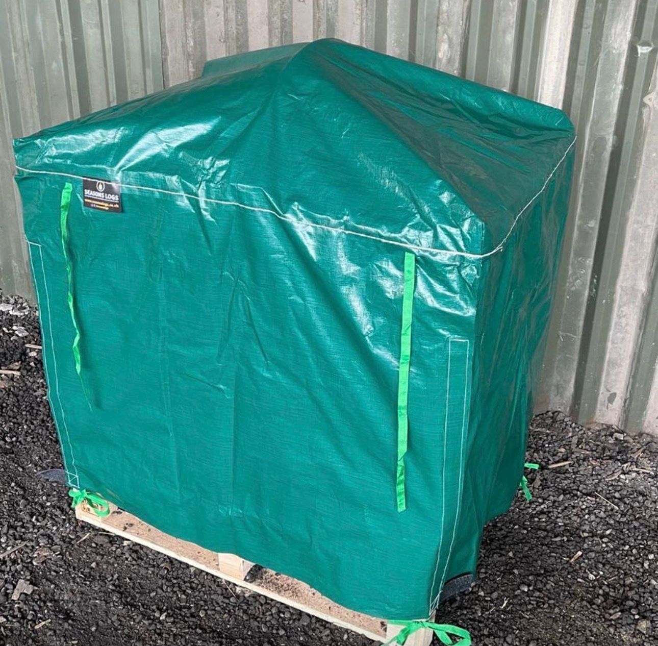Forest Green Heavy Duty Waterproof Crate Cover