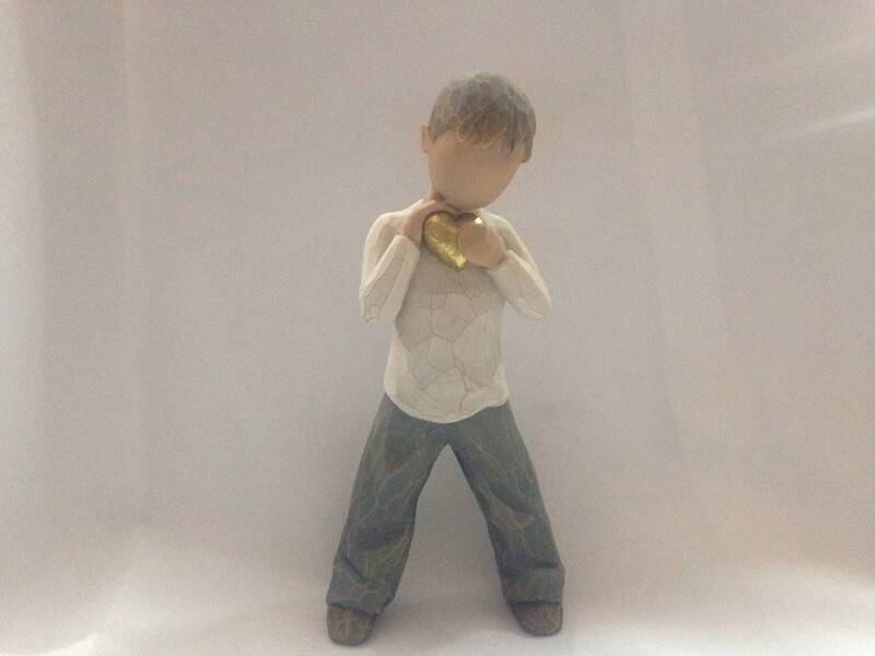 STATUINA CUORE D'ORO