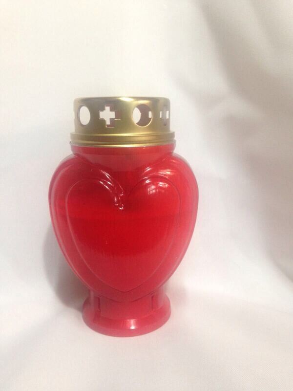 LUMINO CUORE A BATTERIA