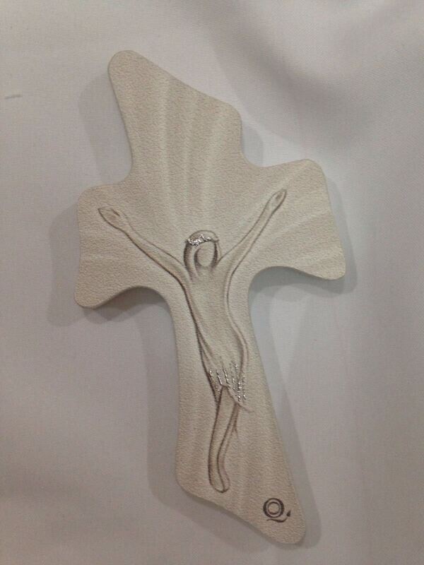 CROCE IN LEGNO 18X34