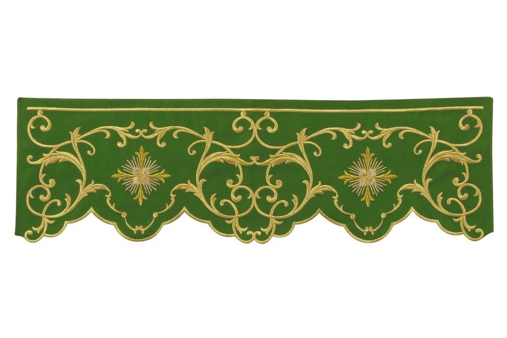 BORDO RICAMO CROCI ORO