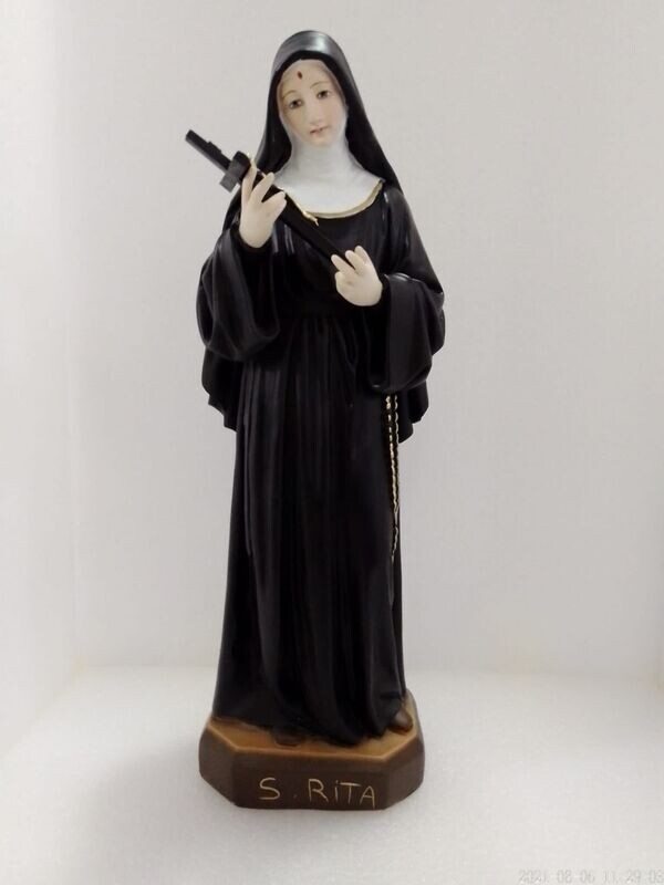 STATUA SANTA RITA 20CM