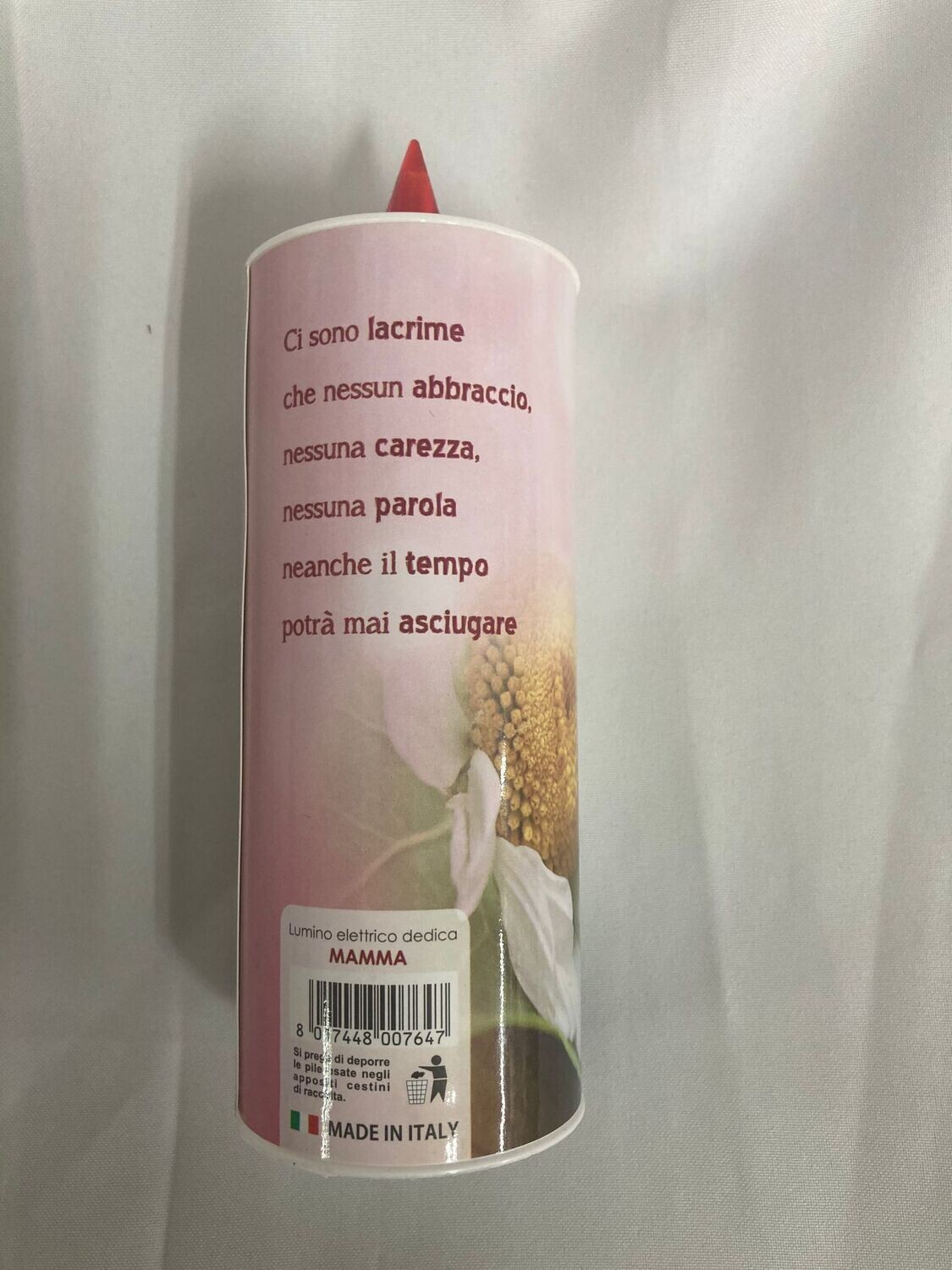 Lumino Votivo LED A Forma Di Mamma - Illuminazione Decorativa Per Ricordi Speciali