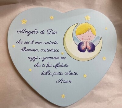 CUORE CELESTE ANGELO DI DIO 27*24