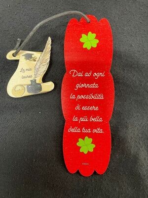 SEGNALIBRO LAUREA