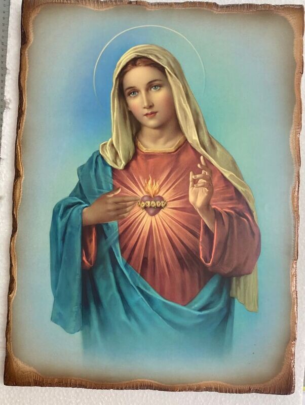 QUADRO SACRO CUORE DI MARIA