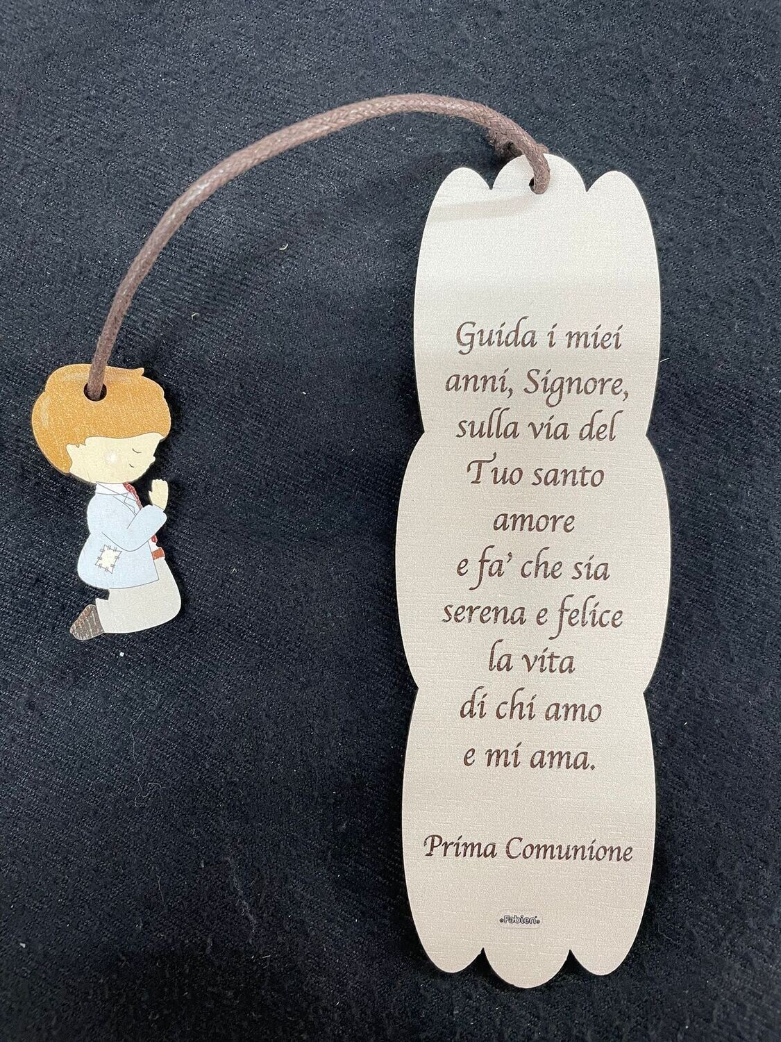 SEGNALIBRO PREGHIERA COMUNIONE