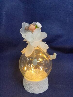 SFERA LUMINOSA CON BAMBOLA