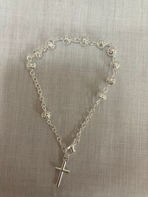 BRACCIALE FILIGRANA ARGENTATO 6