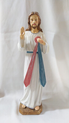 Statua Gesù Misericordioso cm 39