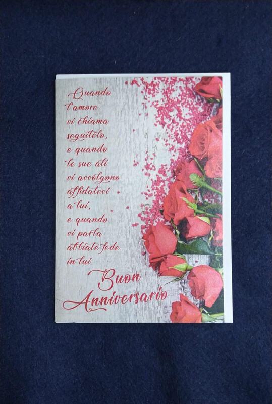Buon anniversario