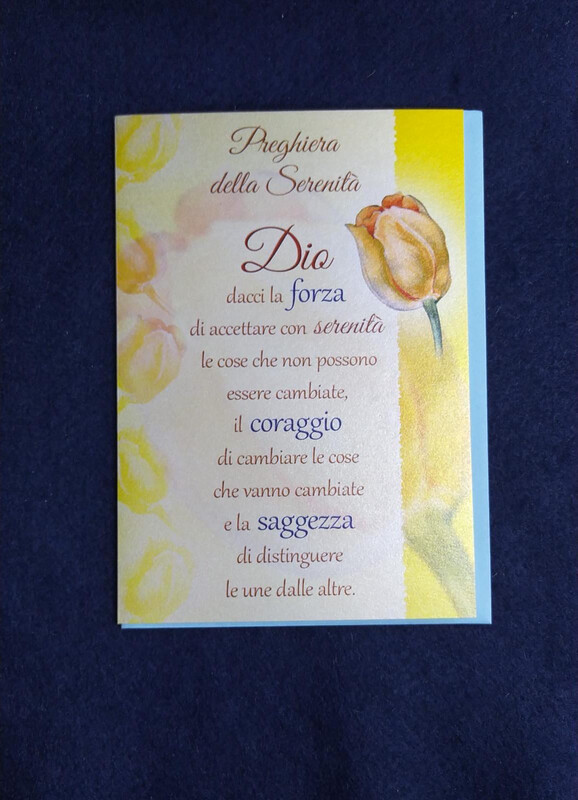 Preghiera della serenita