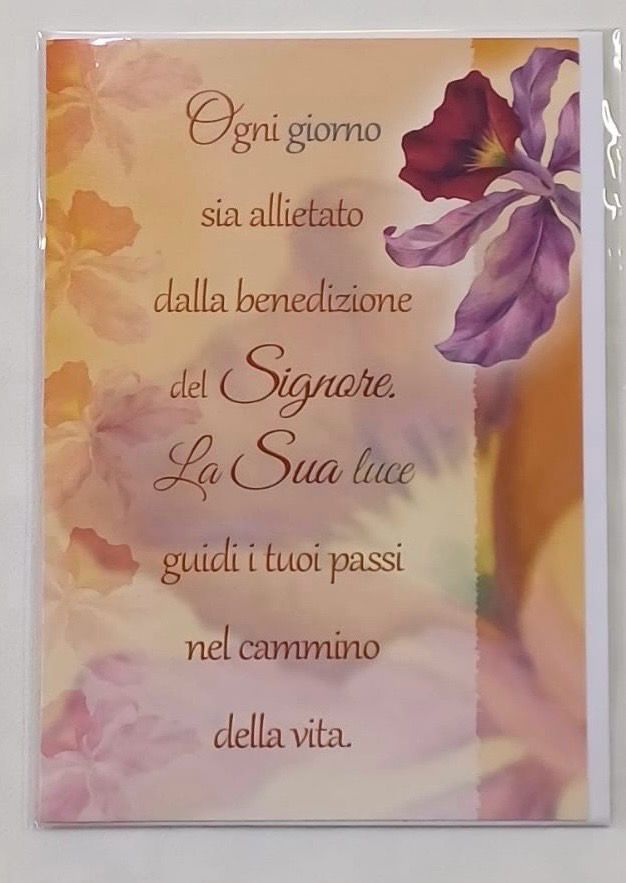 Biglietto cammino della vita