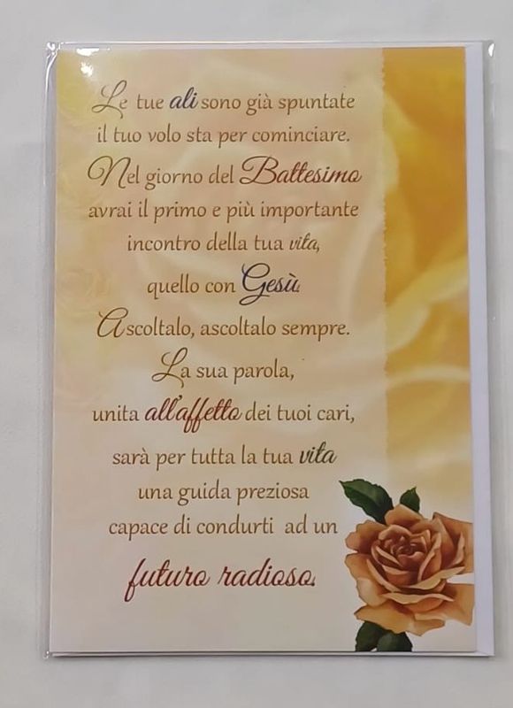 Biglietto Battesimo
