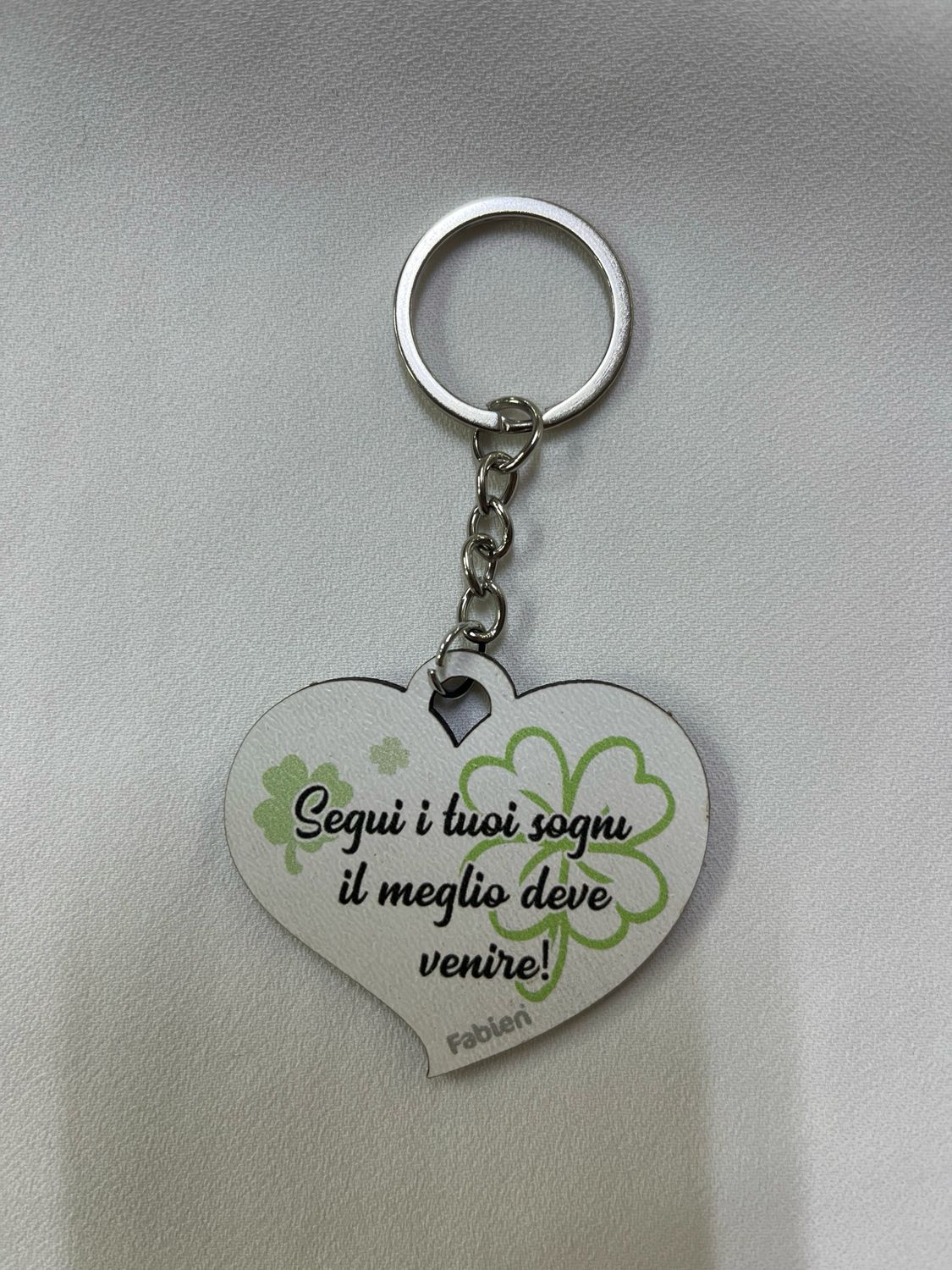 Portachiavi cuore “sogni”