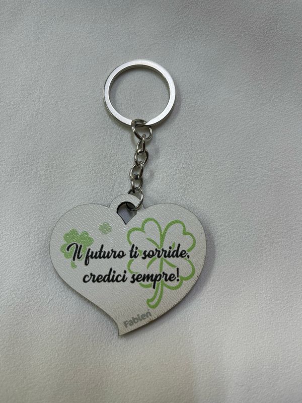 Portachiavi cuore “futuro”