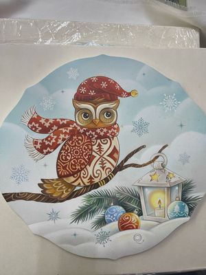 Porta panettone gufetto