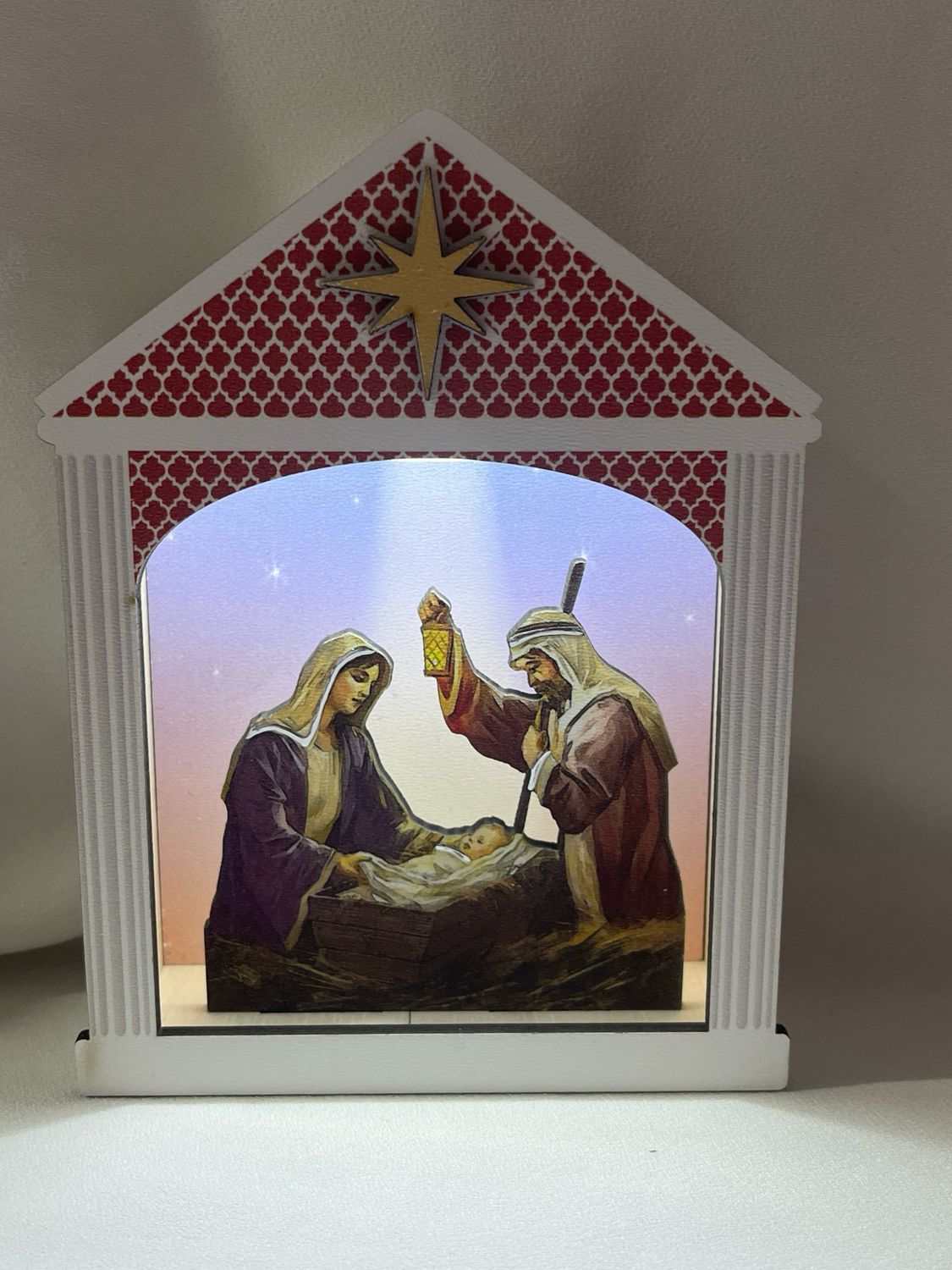 Casetta presepe classico