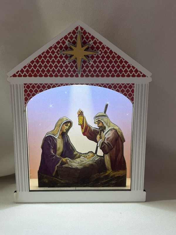 Casetta presepe classico