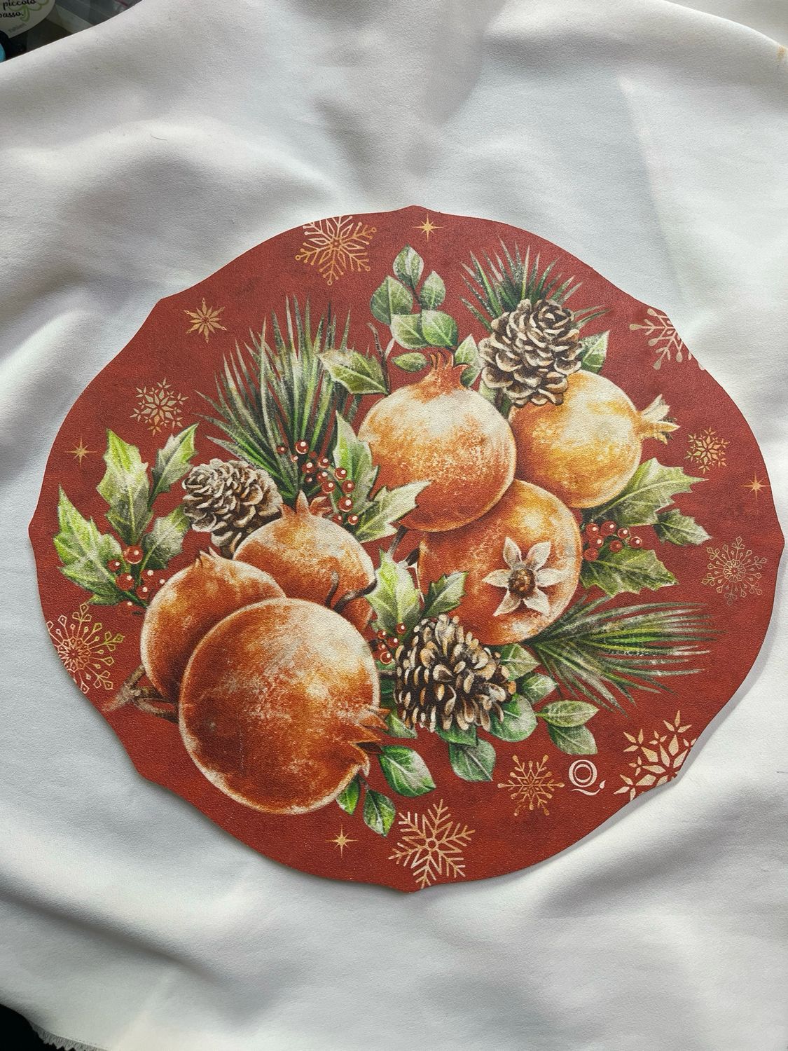 Porta panettone melograno