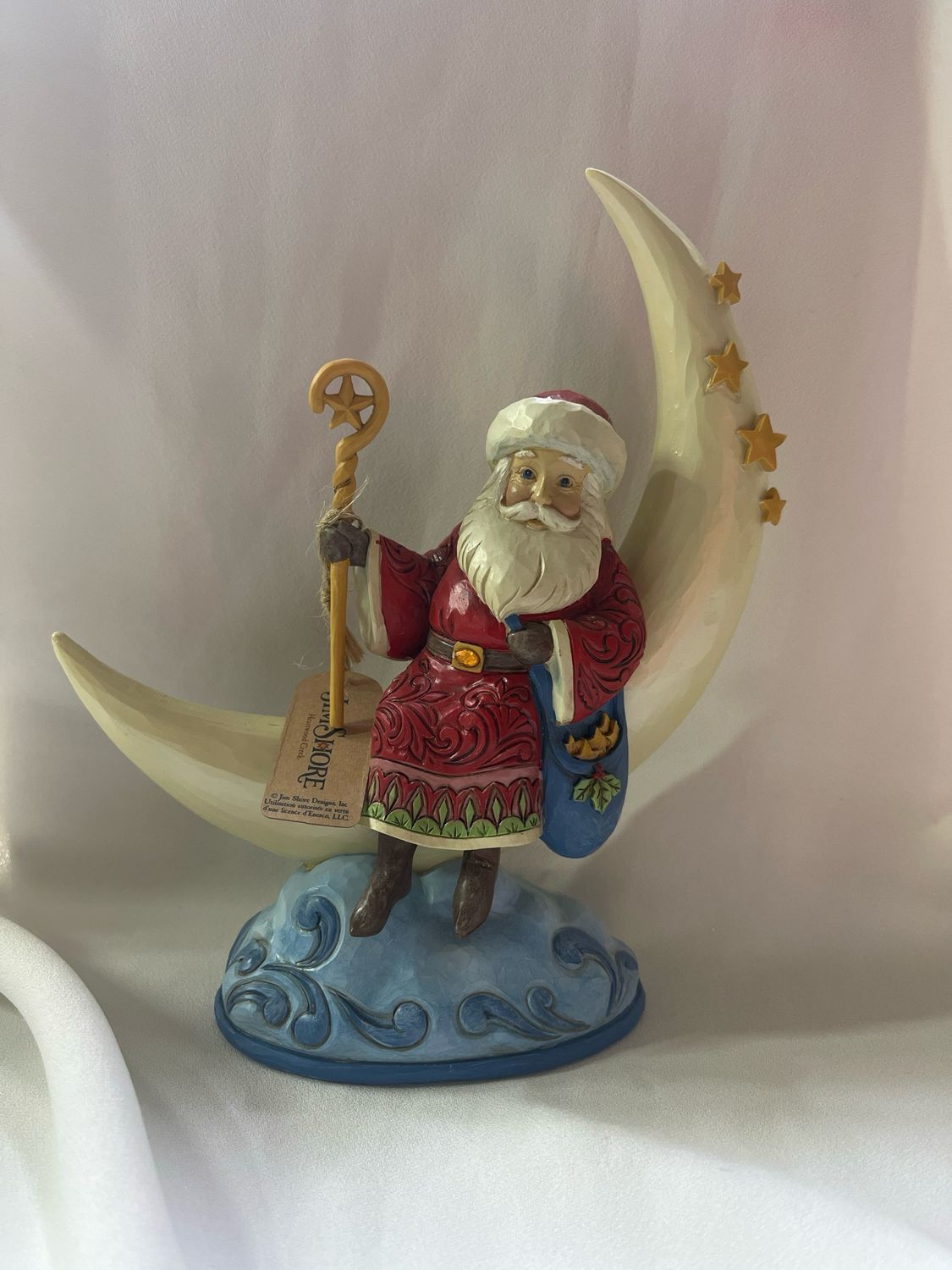 Babbo Natale con luna