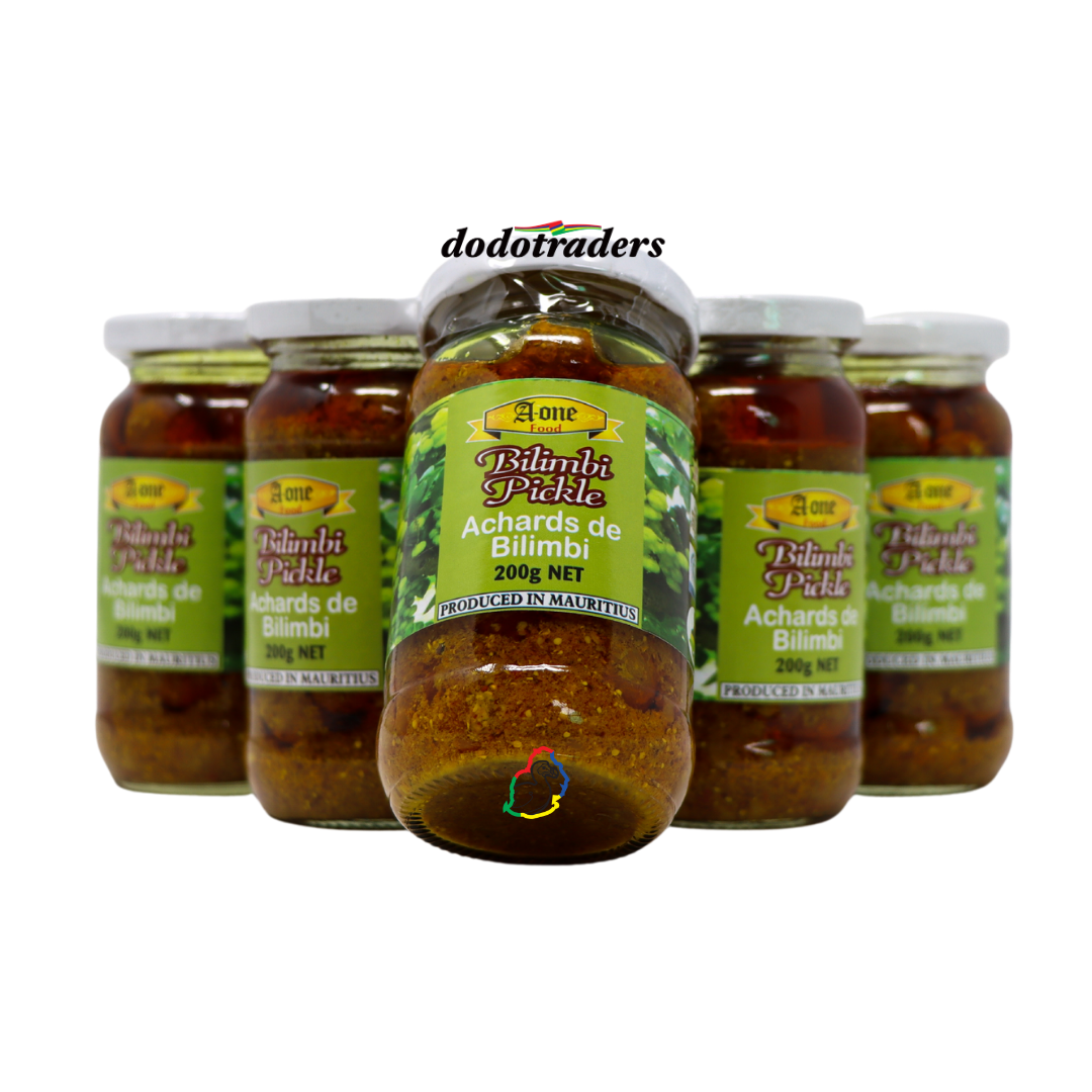 A-One Round Bilimbi Pickle  200g