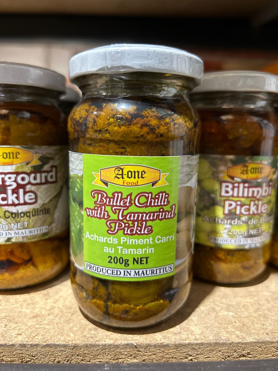 A-One Bullet chilli With Tamarin Pickle 200g