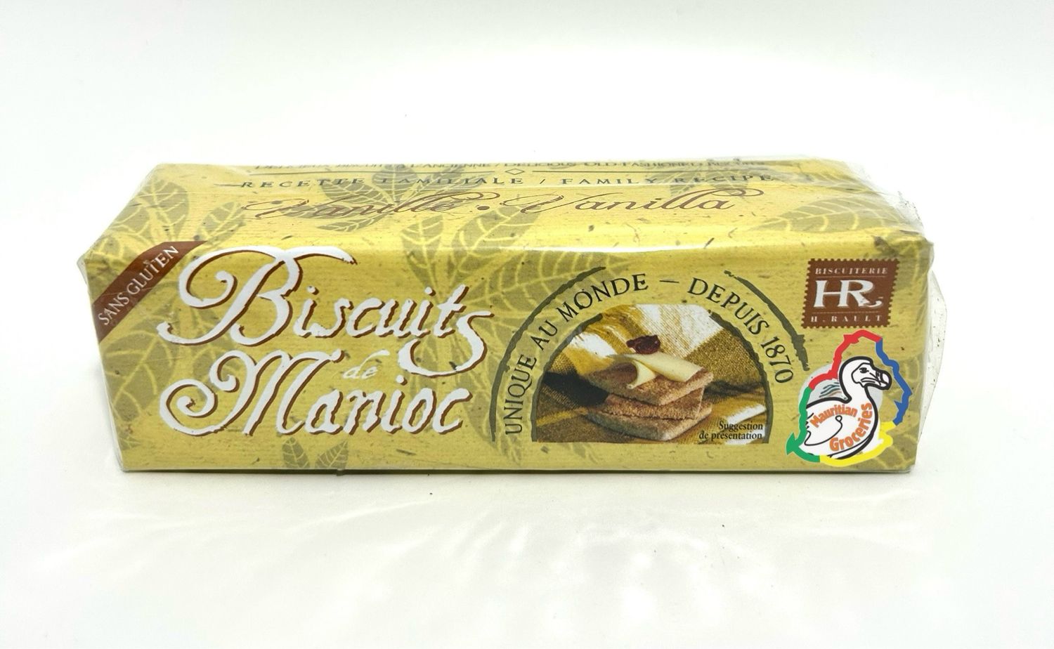 Biscuits De Manioc Vanilla 80g