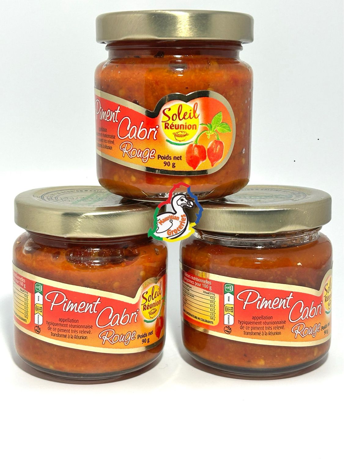 Soleil Réunion Piment Cabri Rouge 90g ( Reunion Island)