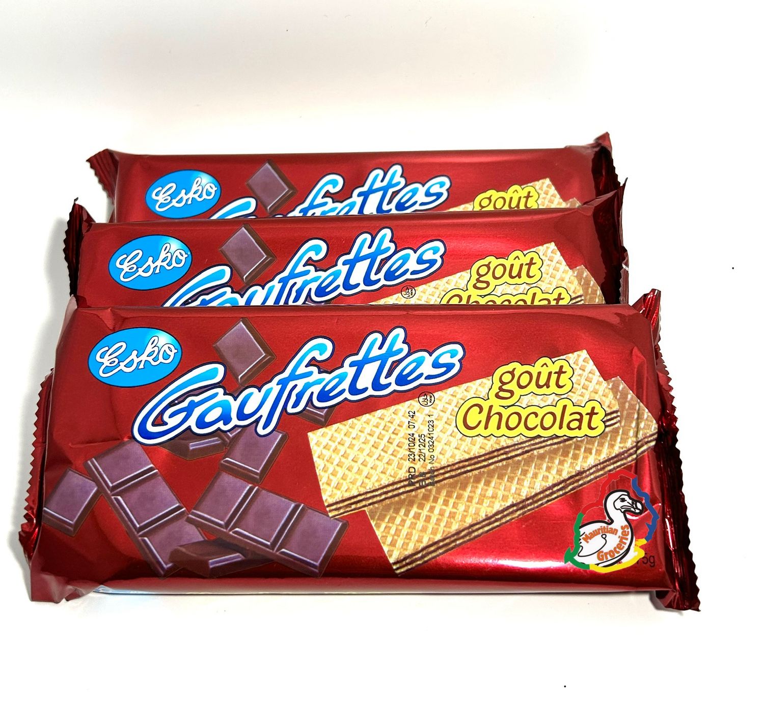 Esko Gaufrettes Wafer Chocolate Flavour 75g