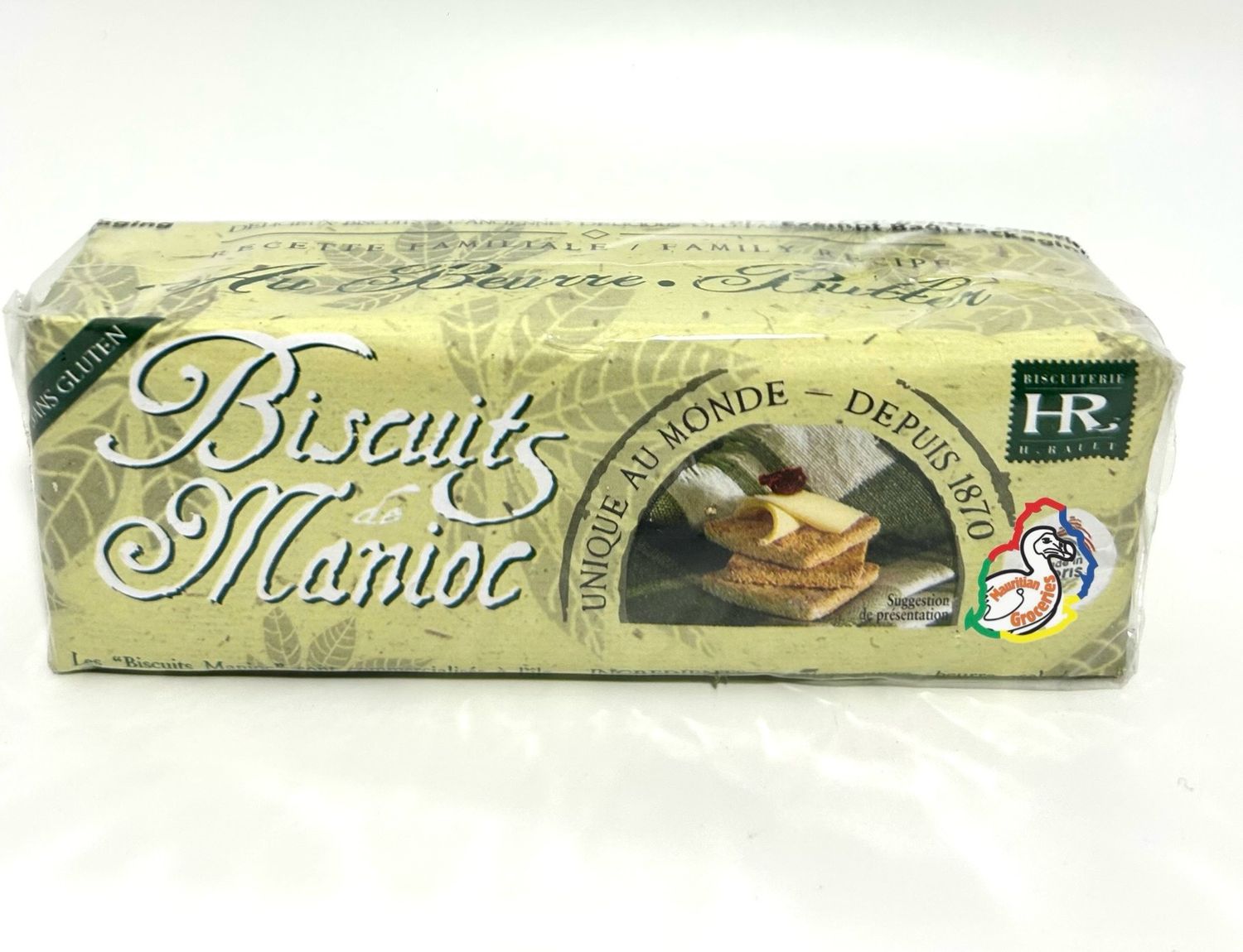 Biscuits De Manioc Plain/Au Beurre Natural 80g
