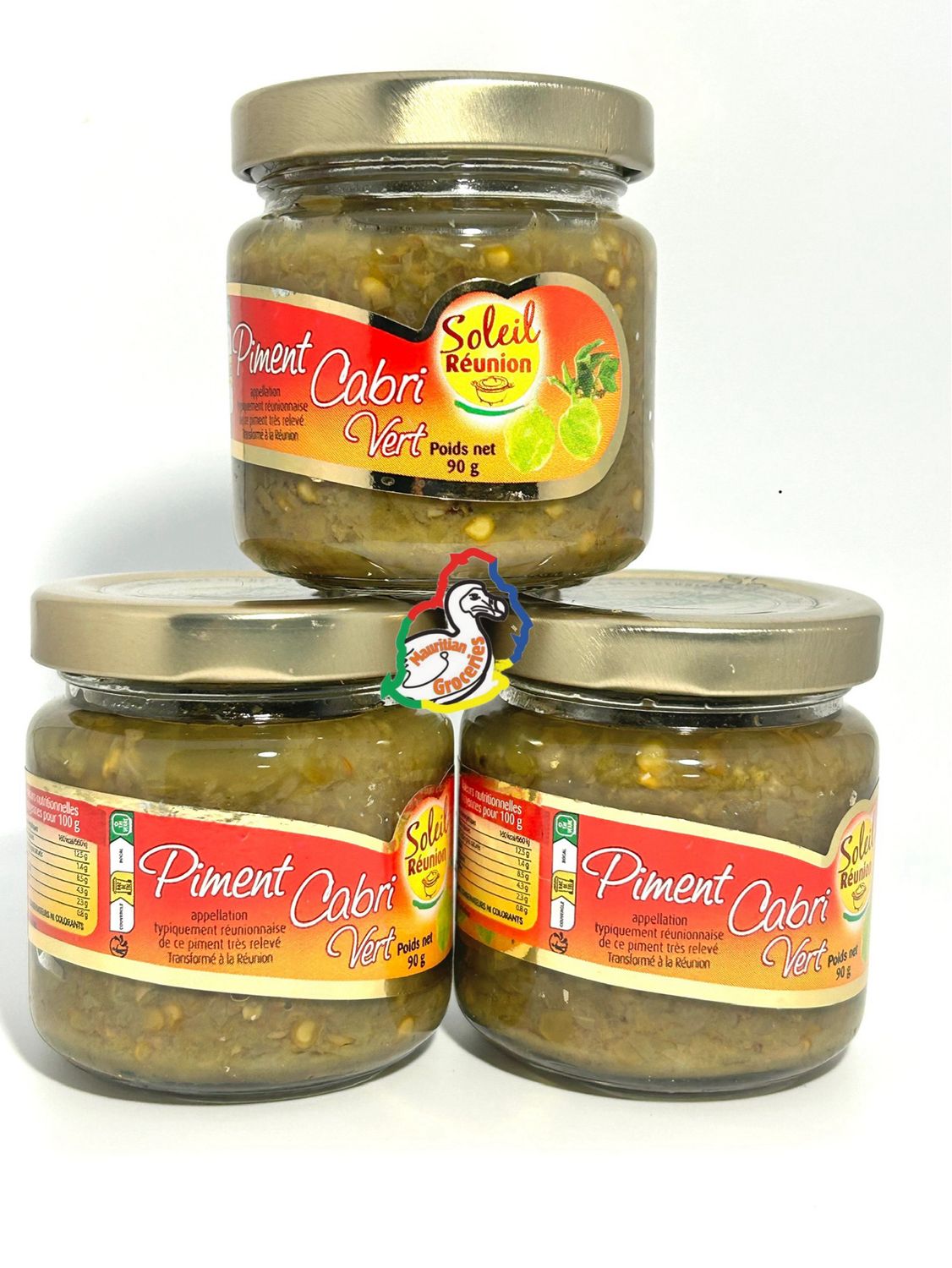 Soleil Réunion Piment Cabri Vert 90g ( Reunion Island)