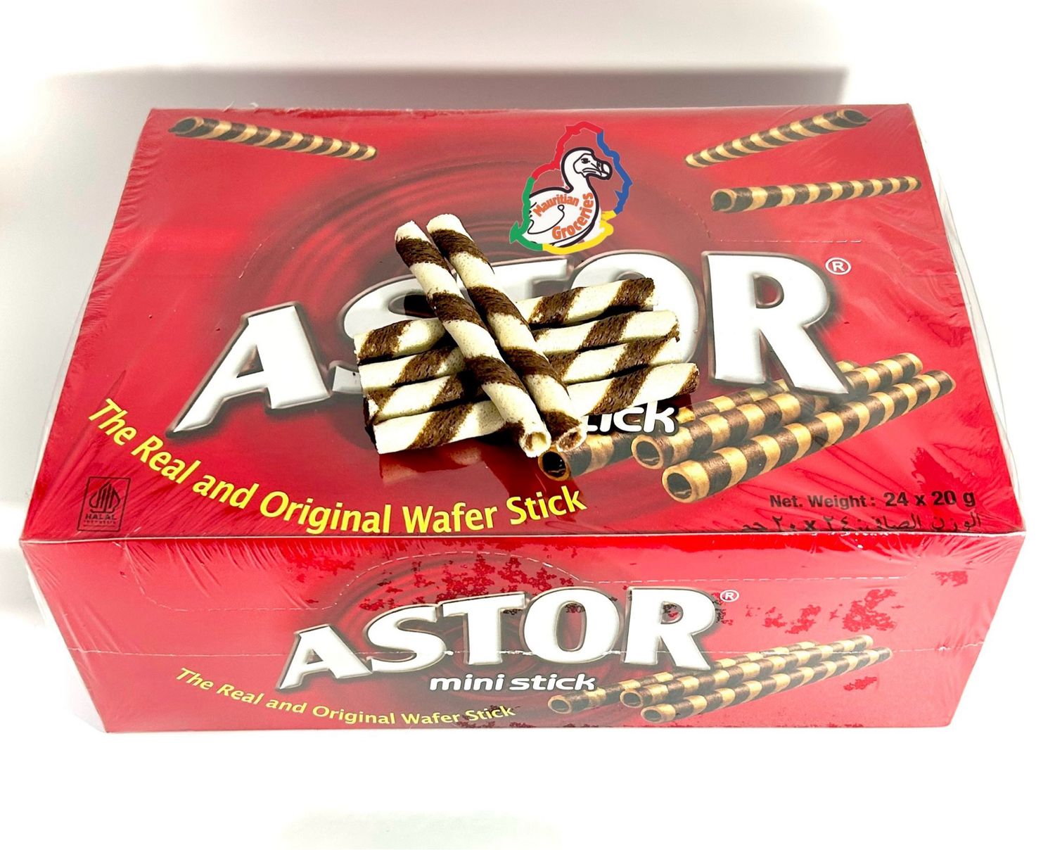 Astor Family Pack Box Mini Chocolate Wafer 20g