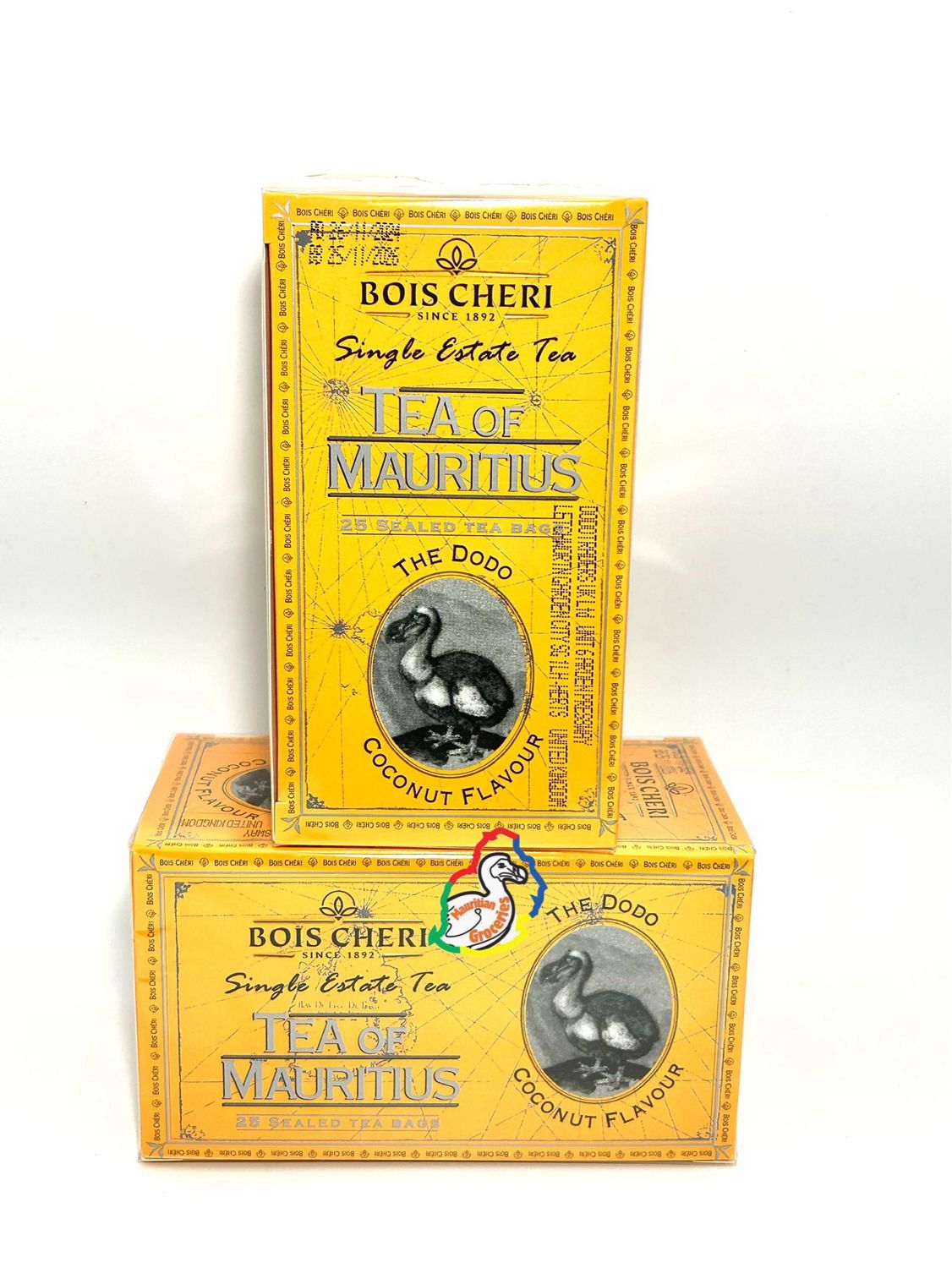 Bois Cheri Thè De L’île Maurice Exclusive Coconut Flavour 25 Sachets
