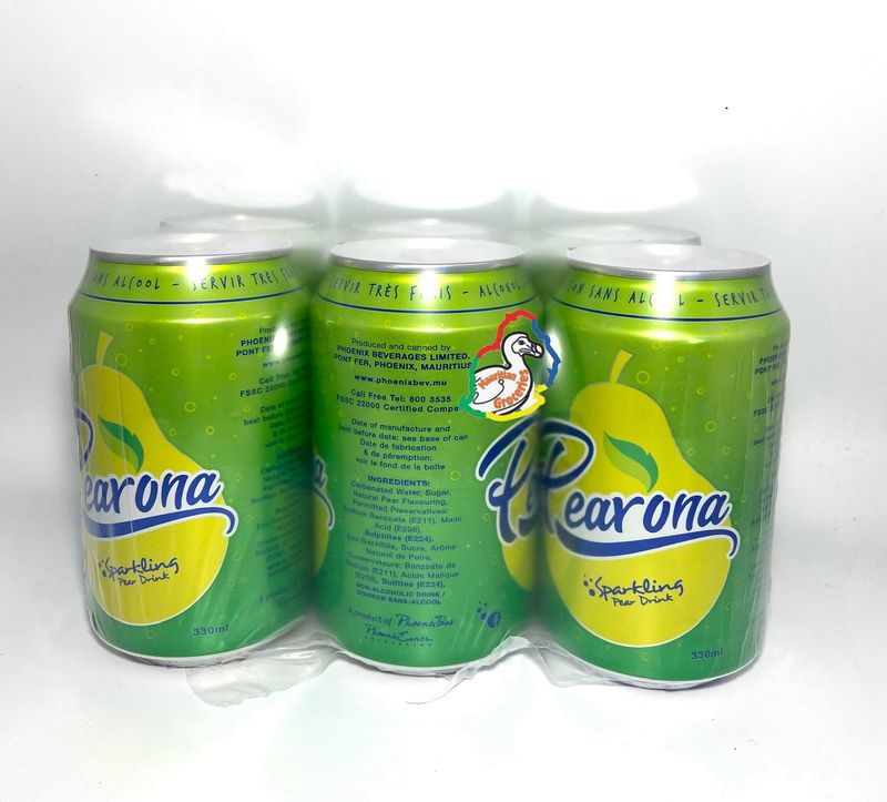 Pearona Pack Of 6 Cans 330 ml