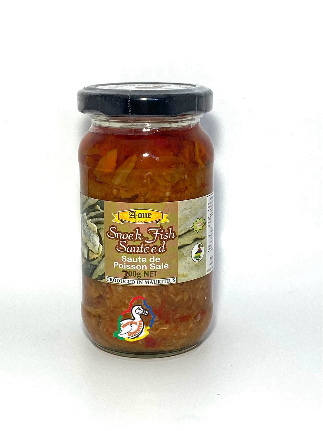 A-One Poisson Salé / Snoek Fish Sauteed / Salted Fish Fruit Pickle 200g