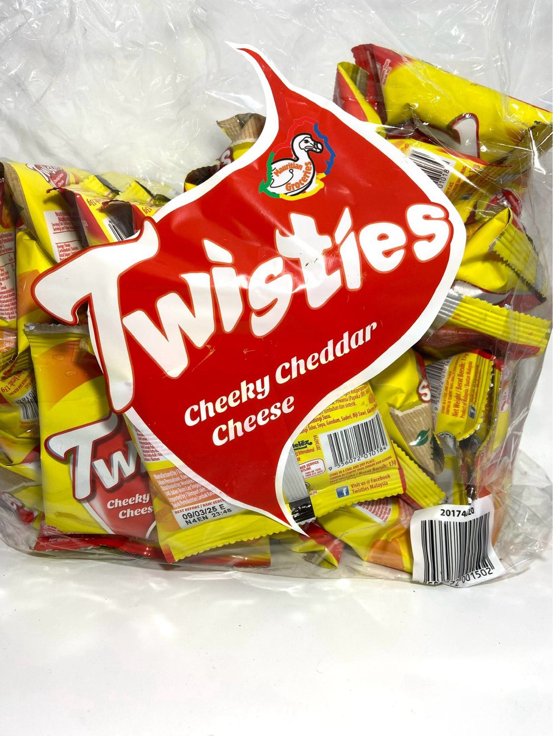 Twisties Cheese 15g Small Pack Of 24