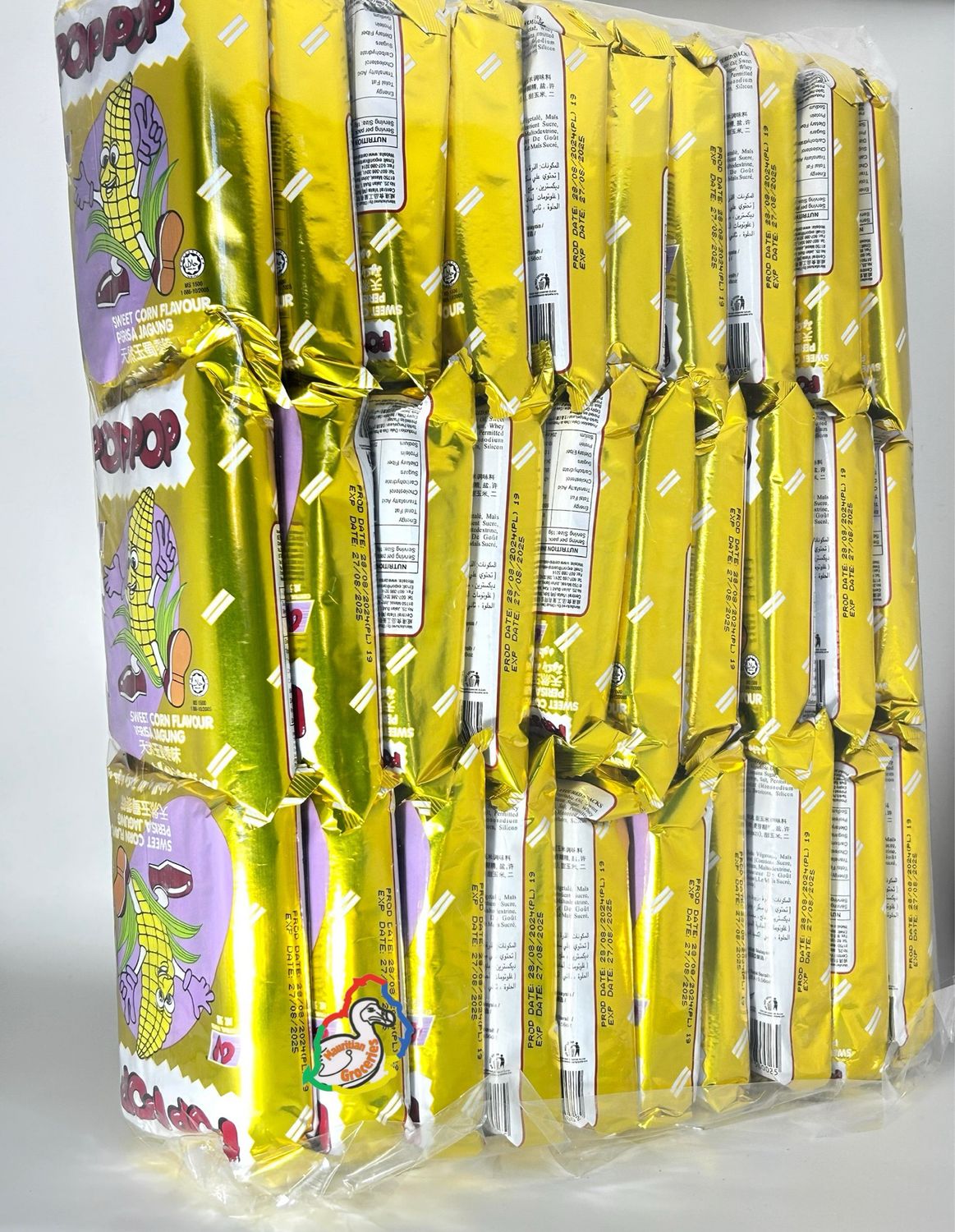 Pop Pop Corn Snack 15g, Family Pack Of 30