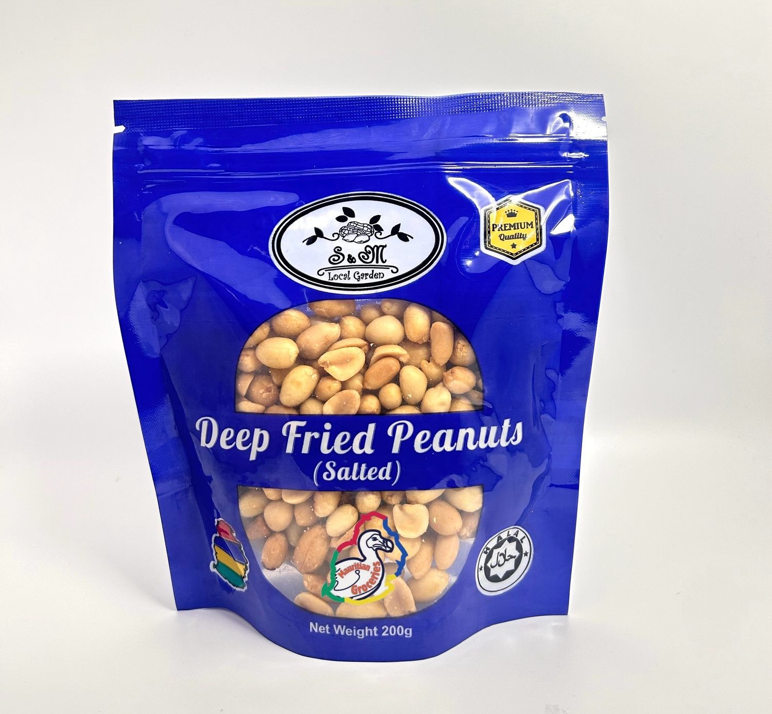 Deep Fried Peanuts (Salted) 200g - BLUE PACK
