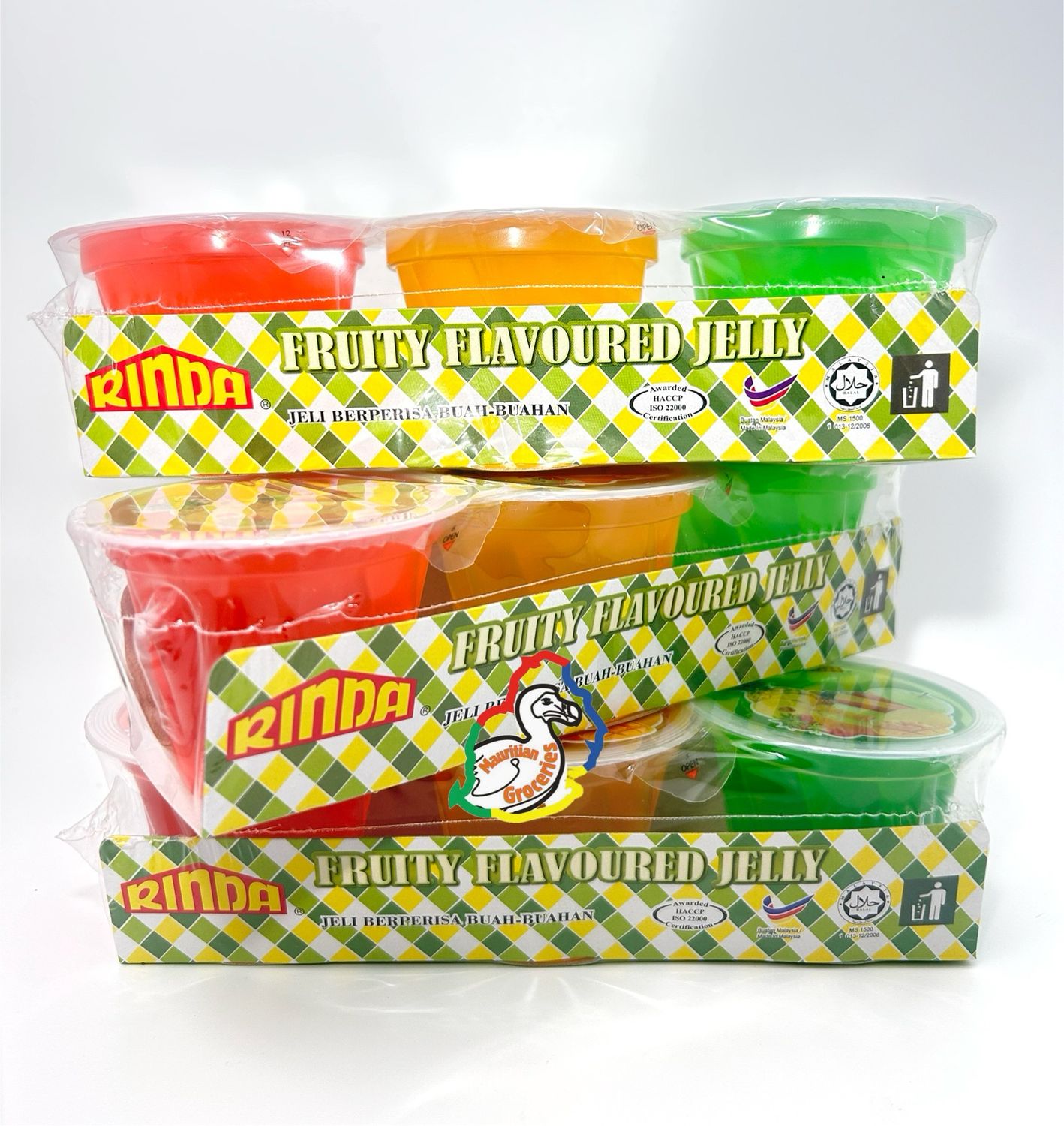Rinda Fruit flavoured Trio Jelly