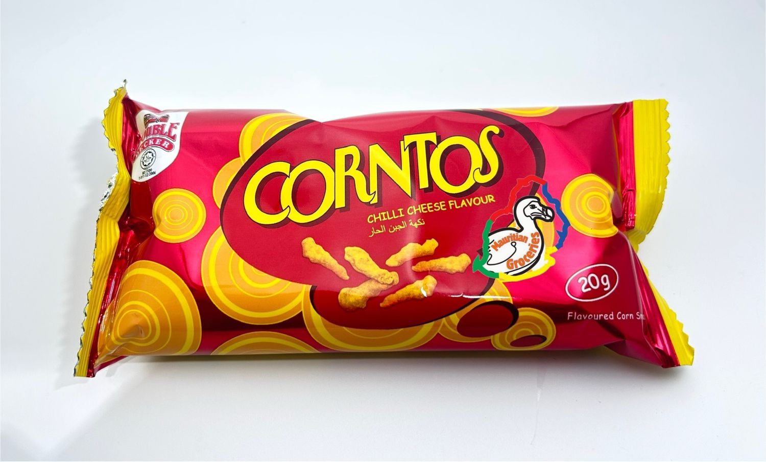 CORNTOS Corn Snack Chilli Cheese flavour 20g